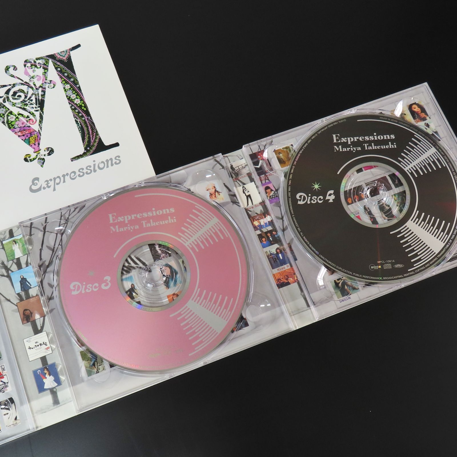 中古/美品】竹内まりや 初回限定版 Expressions（4枚組）CD