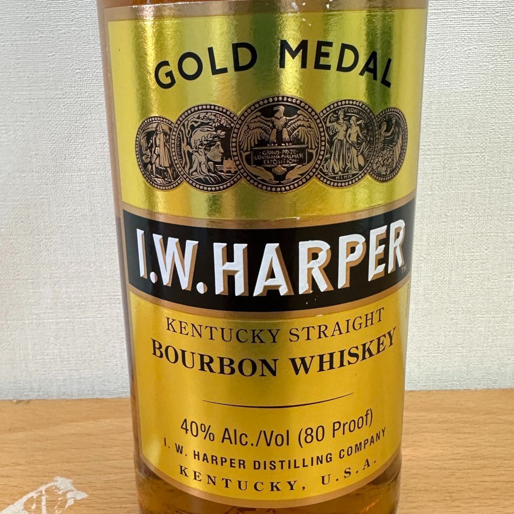 □【未開栓】I.W.HARPPER ハーパー ゴールドメダル バーボンウイスキー