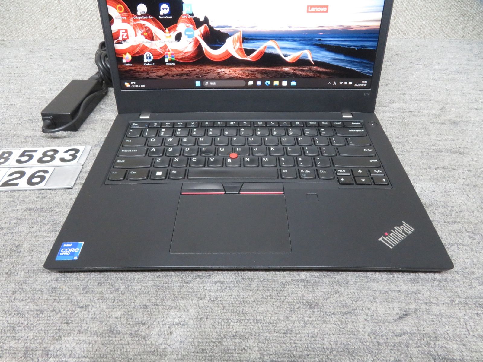 【高速11世代CPU・16GBメモリ】◆ Lenovo ThinkPad L14 Gen 2 / 14型 ◆ 超高速Core i5-1145G7 /高速 512GB SSD / メモリ16GB ◆ Windows 11 Pro /サービス 正規 Office ◆ 到着後すぐに使える ACアダプター付き 高速11世代CPU・16GB】◇ Lenovo ThinkPad L14 Gen 2 / 14型