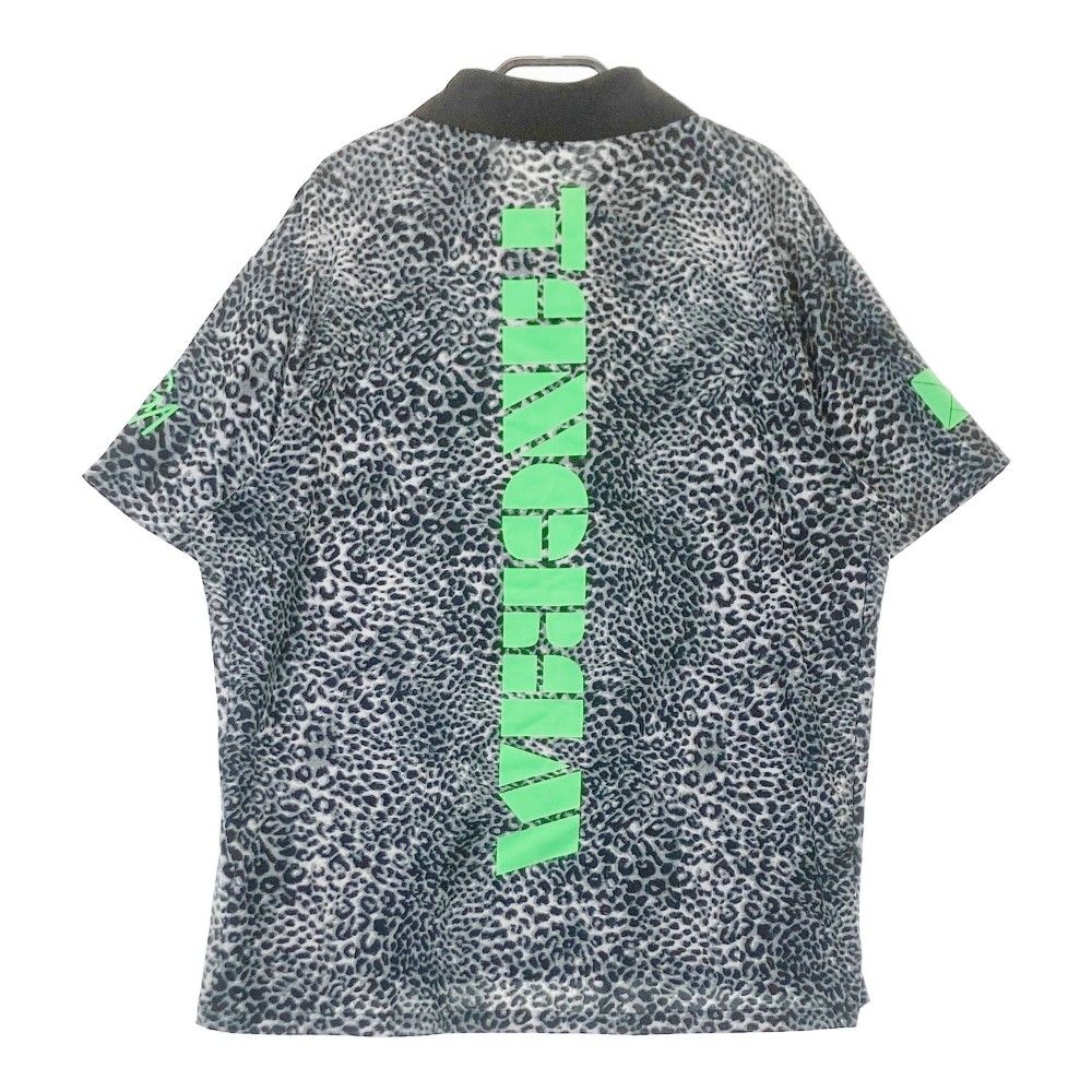 【TANGRAM】タングラム ゴルフウェア ヒョウ柄 ポロシャツ TANGRAM】タングラム ゴルフウェア ポロシャツ ヒョウ柄