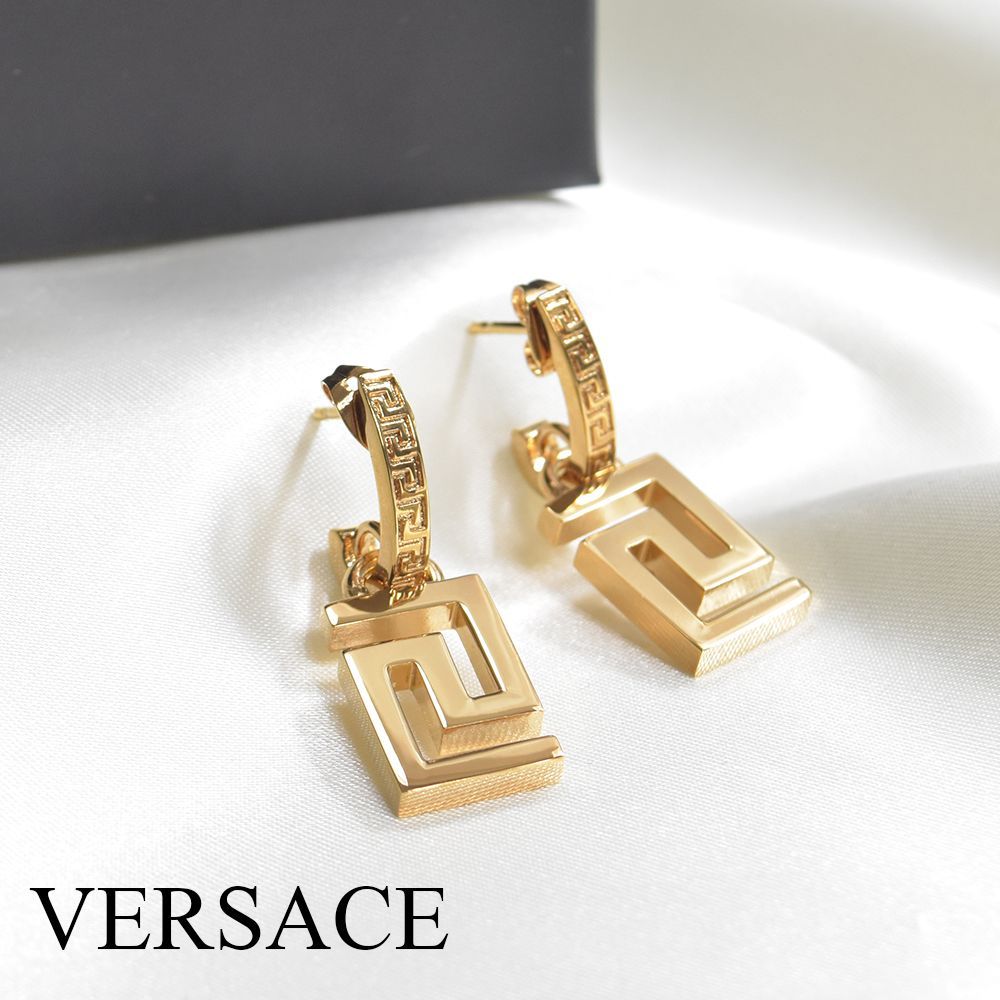 ヴェルサーチ ピアス ゴールド VERSACE メンズ 1008761 - メルカリ