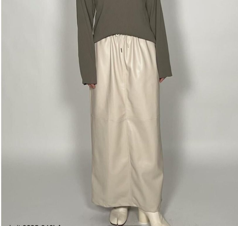 【398】アナイ　シルエットフラワーフレア　スカート　ベージュ　34 398】アナイ シルエットフラワーフレア スカート ベージュ 34