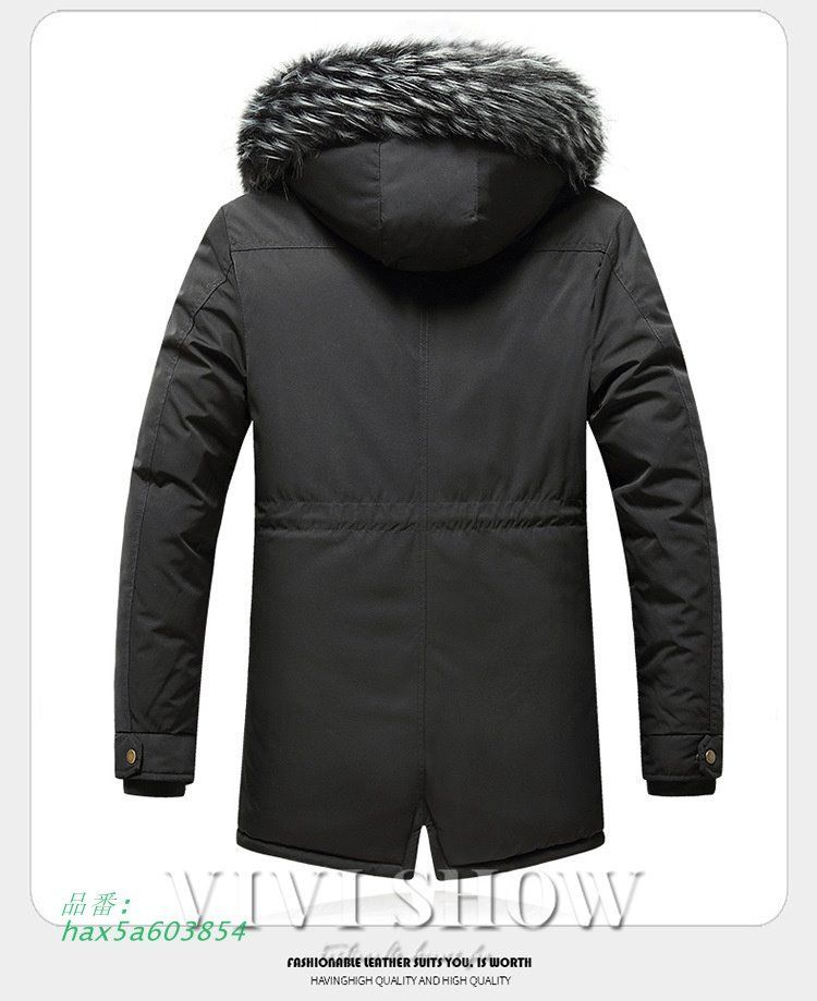 中綿ジャケット メンズ 中綿入り 中綿コート 前開き ダウン入り フード付き 寒さ対策 ブルゾン 送料無 冬 厚手 撥水ショート 防風 防寒着 hax5a603854 KANDAIZUMI_COM