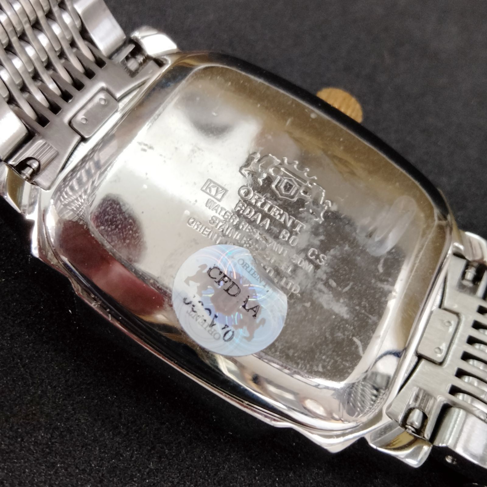 値下げ！激レア！ デッドストック ORIENT AUTOMATIC WV0041FD 角型