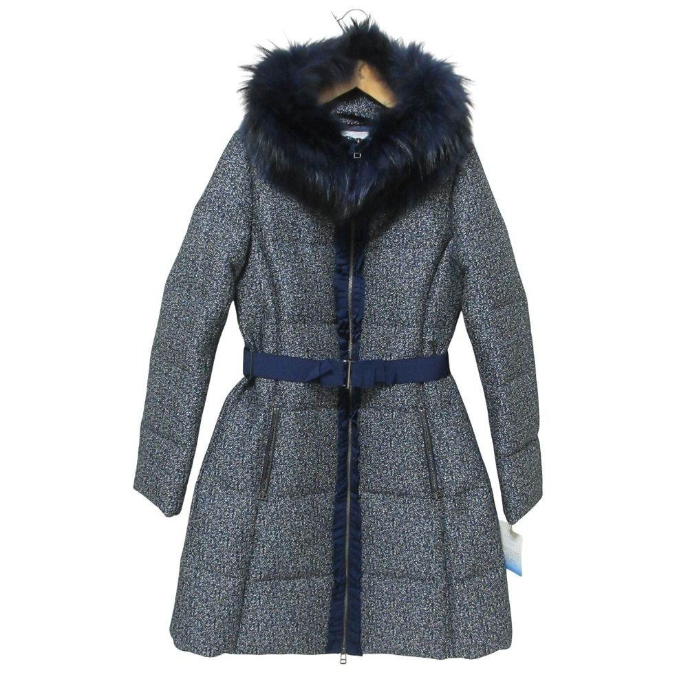 新品同様 LANVIN en Bleu ランバンオンブルー ミックスツイード