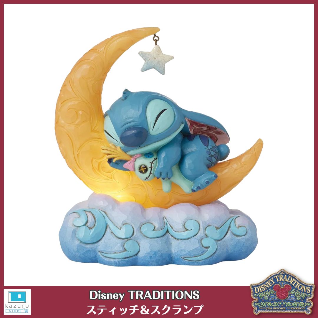 スティッチ スクランプ フィギュア／Disney TRADITIONS