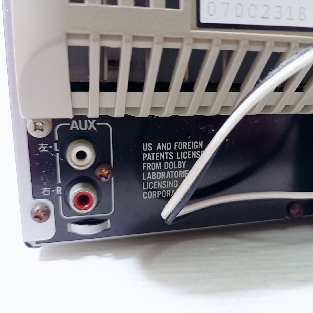 Victor ビクター カセット ミニコンボ UX-W50-S MDコンボ - メルカリ