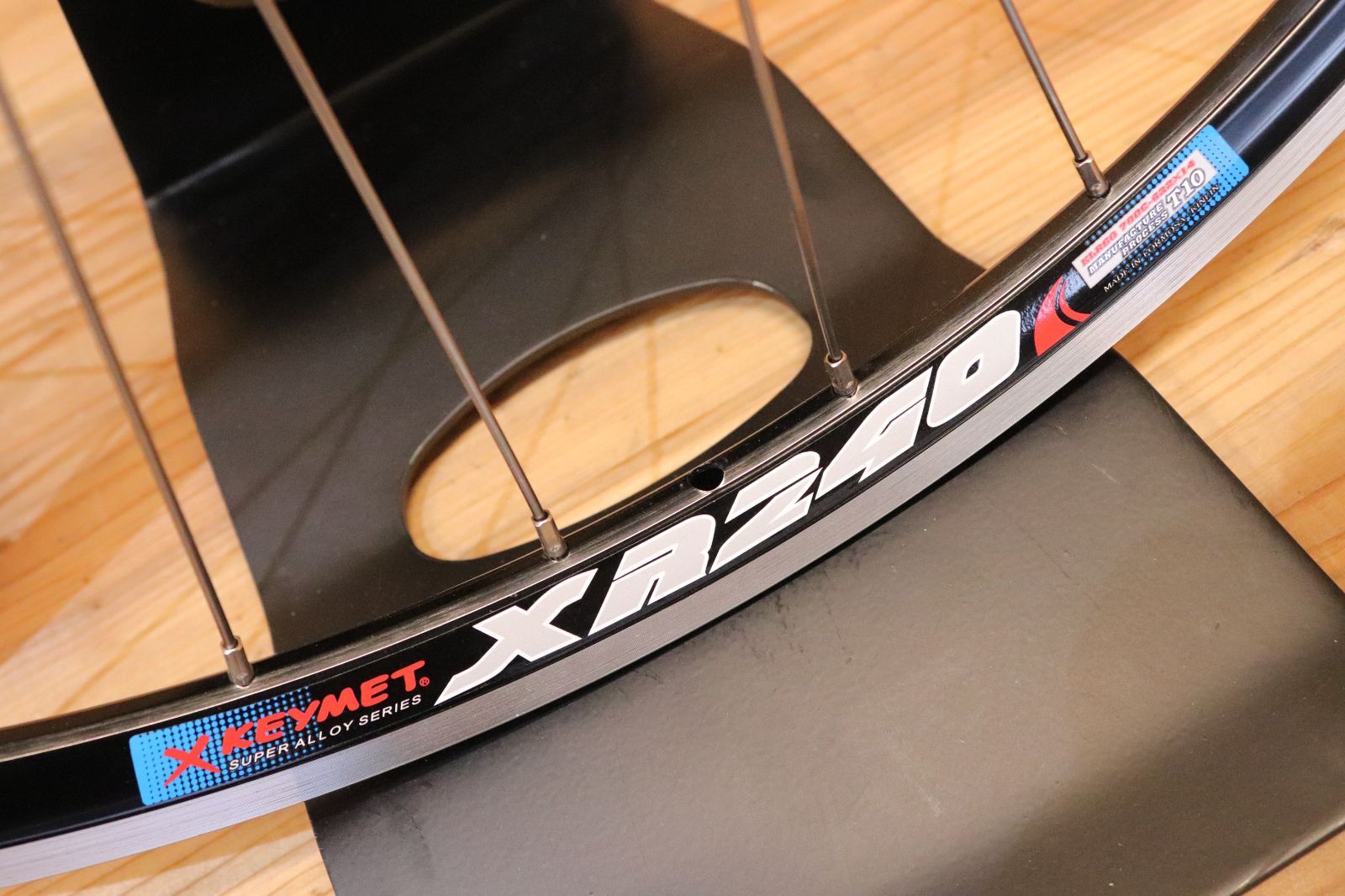 ファッション X-KEYMET XR240 700C 両切り リアハブ120mm ピストバイク