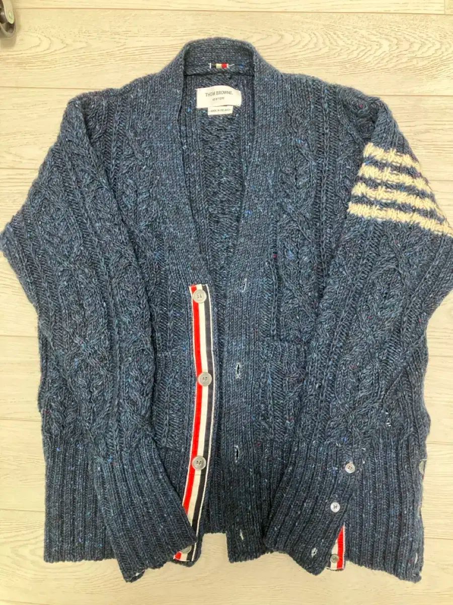 正規品 Thom Browne トム ブラウン アランケーブル カーディガン 2 サイズ