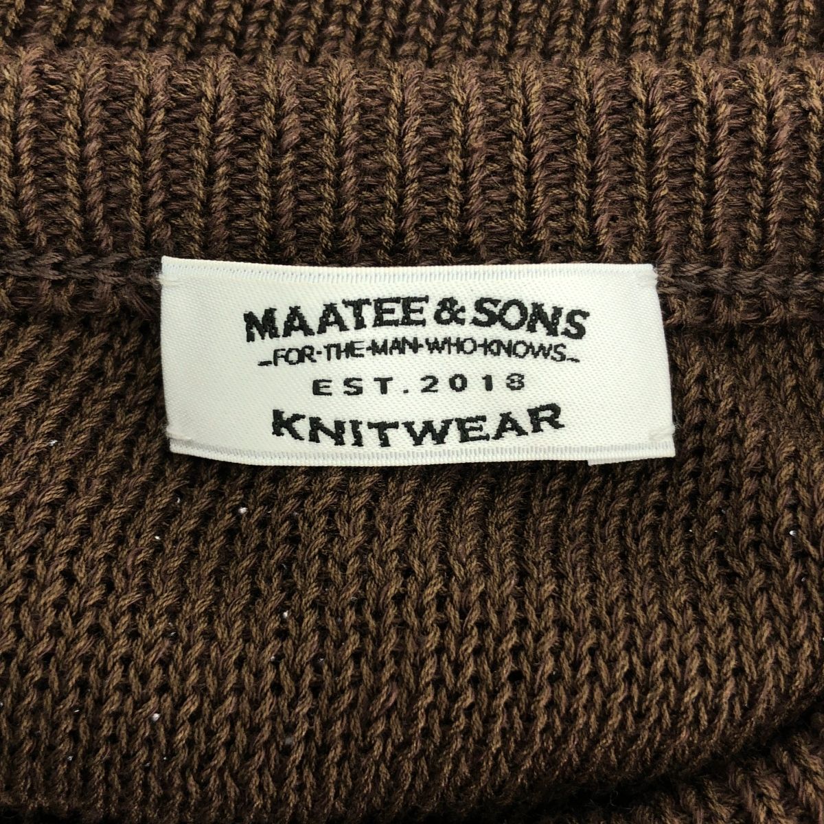 美品】 MAATEE&SONS / マーティー&サンズ | 2024SS | 強撚LINEN 