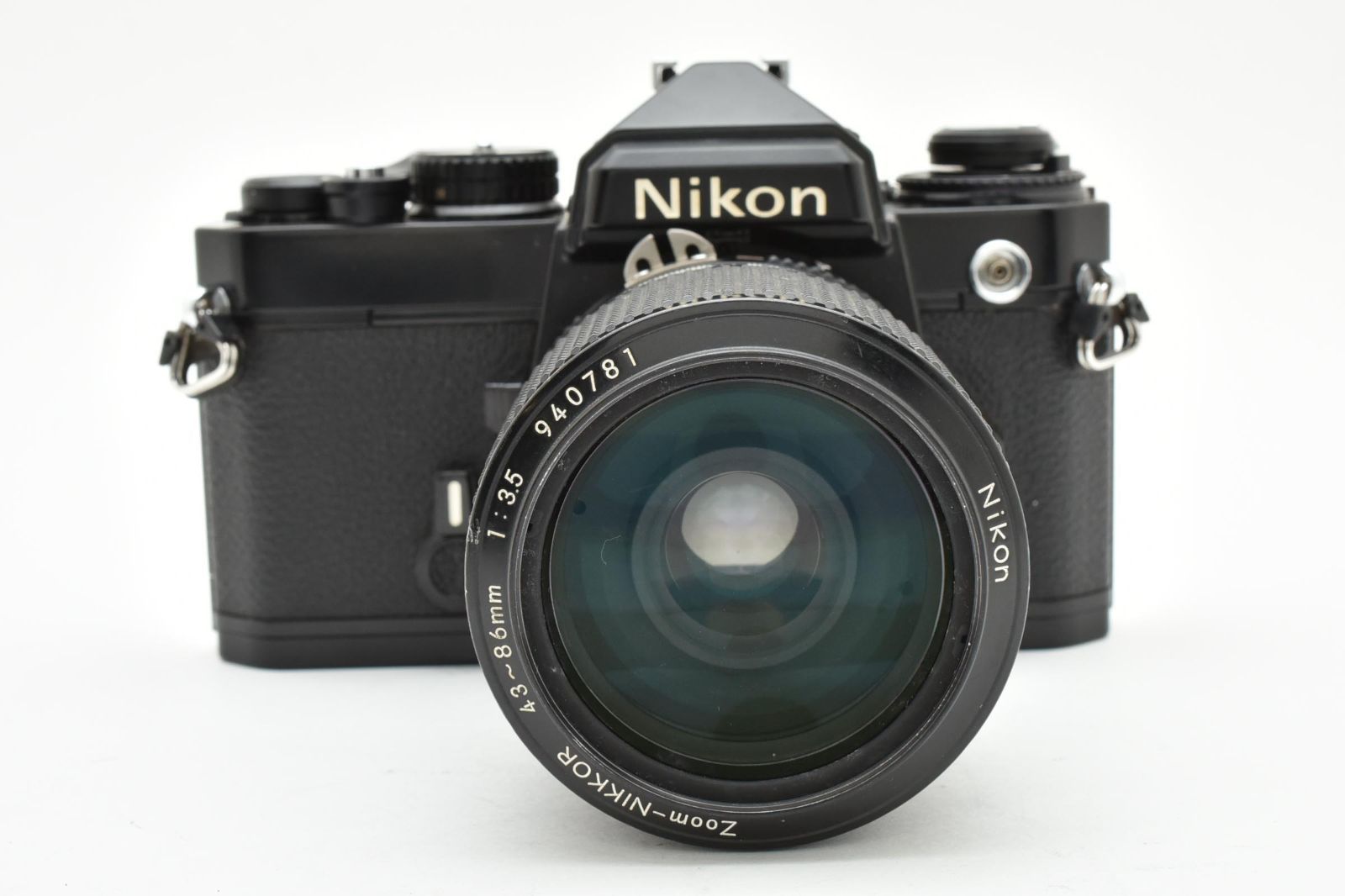 Nikon／ニコン FE ブラック ボディ + Ai 43-86mm F3.5 レンズセット 