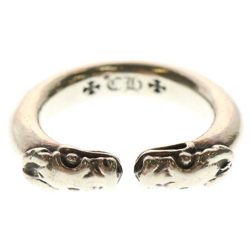 アクセサリー Chrome Hearts Bangle Double Dog CHROME HEARTS Sterling Silver Double Dog Cuff Bracelet