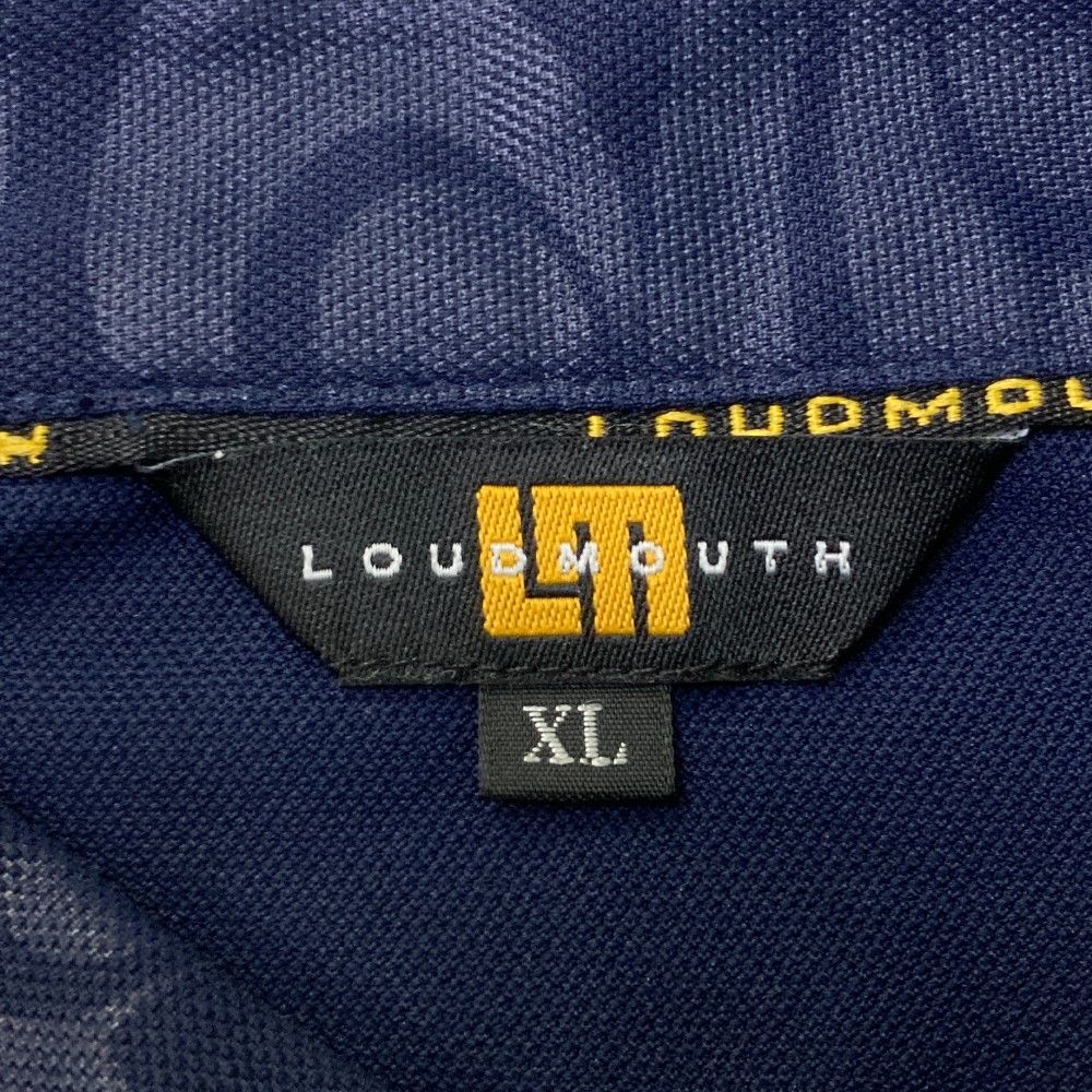 サイズ：XL LOUD MOUTH ラウドマウス  半袖ポロシャツ シャガデリック ベージュ系 [240101439223] ゴルフウェア メンズ ストスト サイズ：XL LOUD MOUTH ラウドマウス 半袖ポロシャツ シャガ