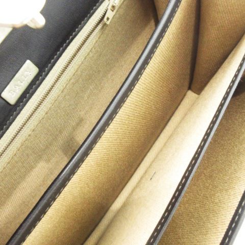 BALLY クラッチバッグ ブラック レザー　　 レディースハンドバック バリー BALLY クラッチバッグ レザー ロゴ リストレット内蔵 黒