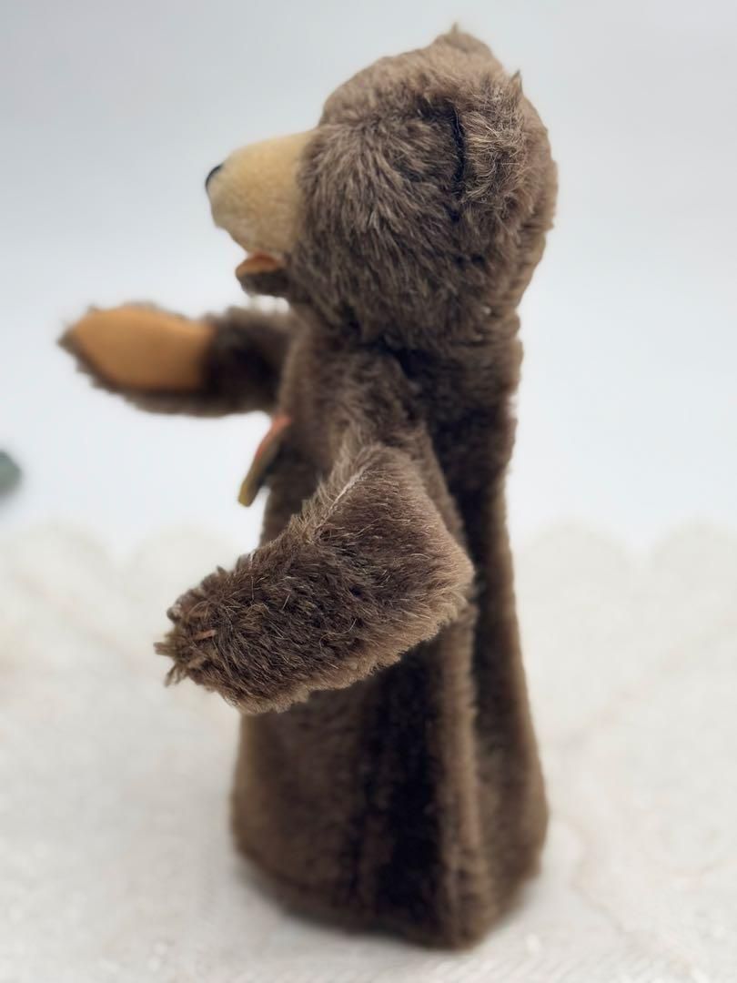 ヴィンテージ シュタイフ　ハンド　パペット　テディ　ベイビー 送料無料☆シュタイフ☆Hand-Teddy Baby☆テディベイビーのハンド