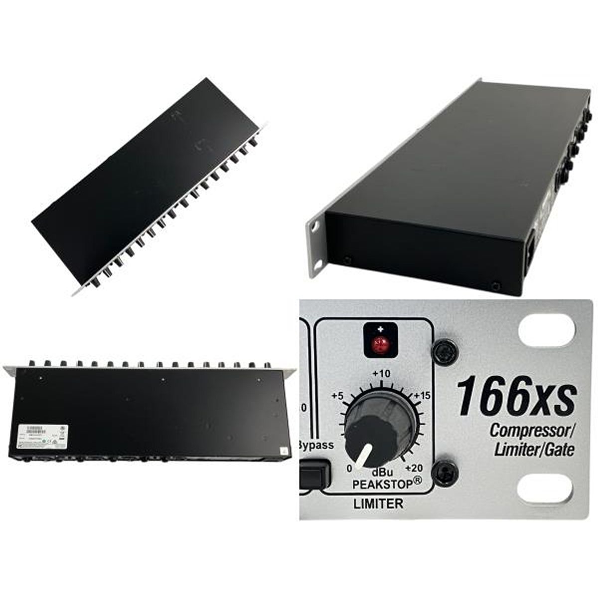 dbx DBX166XSV 166xs Compressor limiter gate コンプレッサー