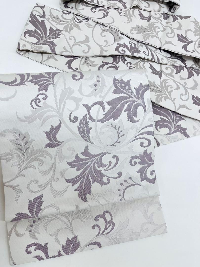 江紋屋 東京染メーカー帯 全通 九寸名古屋帯 正絹