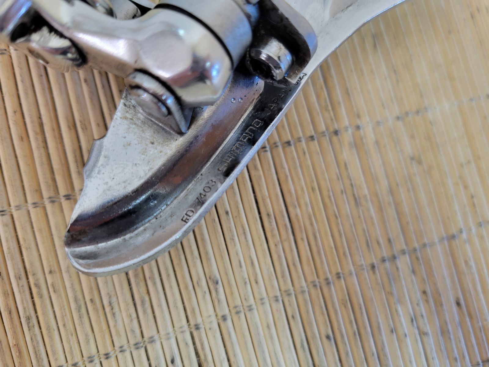 Dura-Ace FD RD セット　実用品 シマノ SHIMANO DURA-ACE デュラエース FD-R9250 直付 フロント