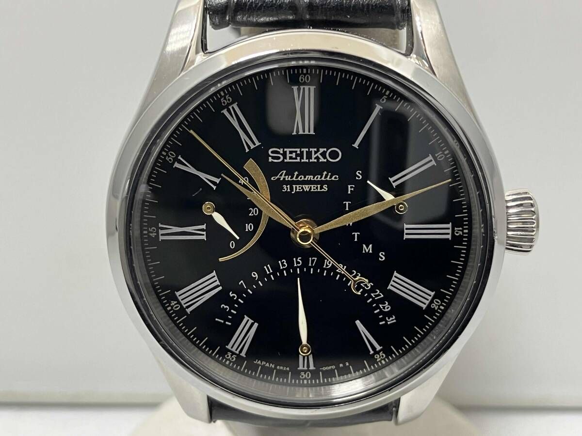 ３月OH済 SEIKO セイコー プレサージュ SARD011 580023 箱説有り 自動巻