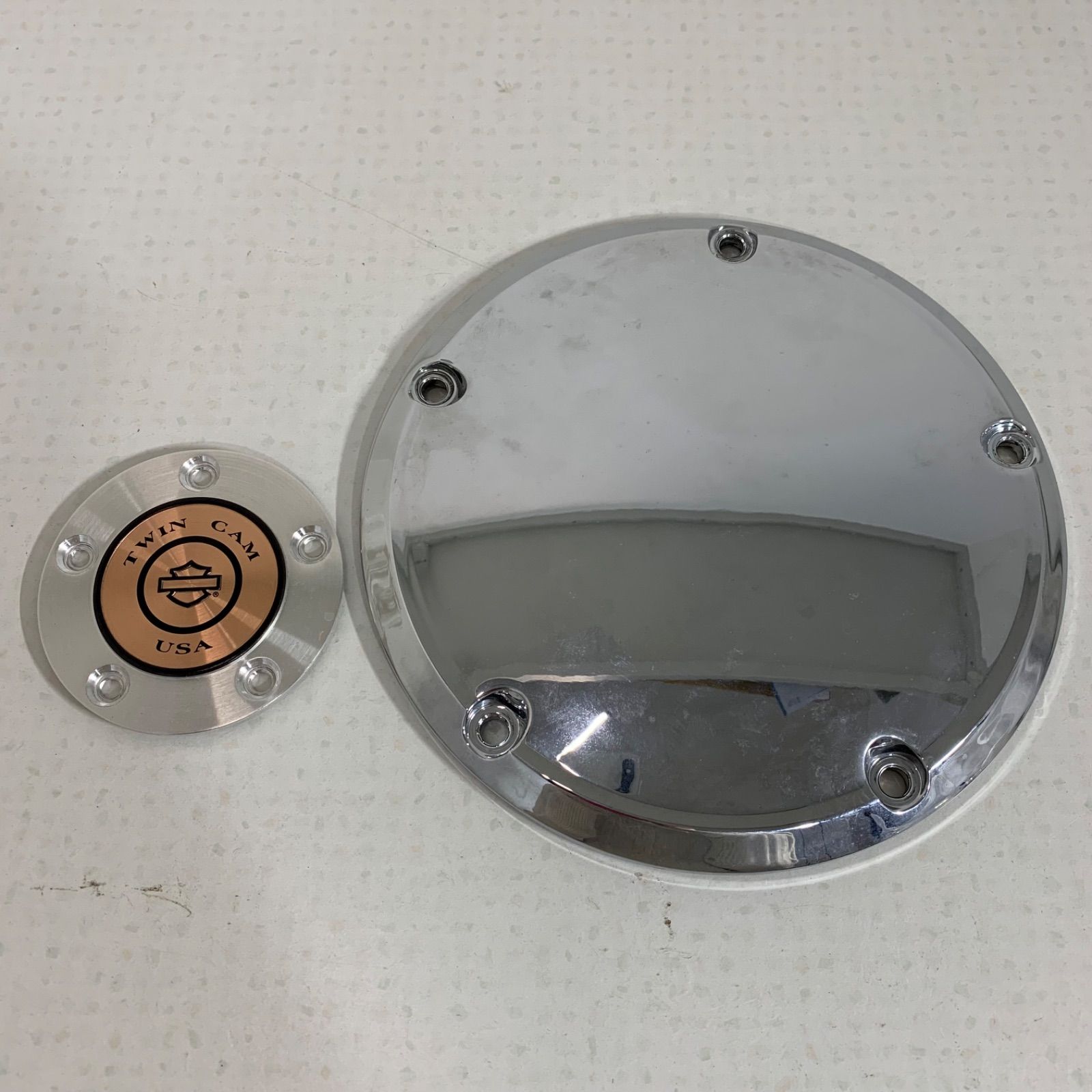 ハーレーダビットソン 純正ダービーカバー ソフテイル スリム fxs ツインカムHarley-Davidson TWIN CAM USA Cover ハーレーダビッドソン 純正 タイマーカバー ポイントカバー