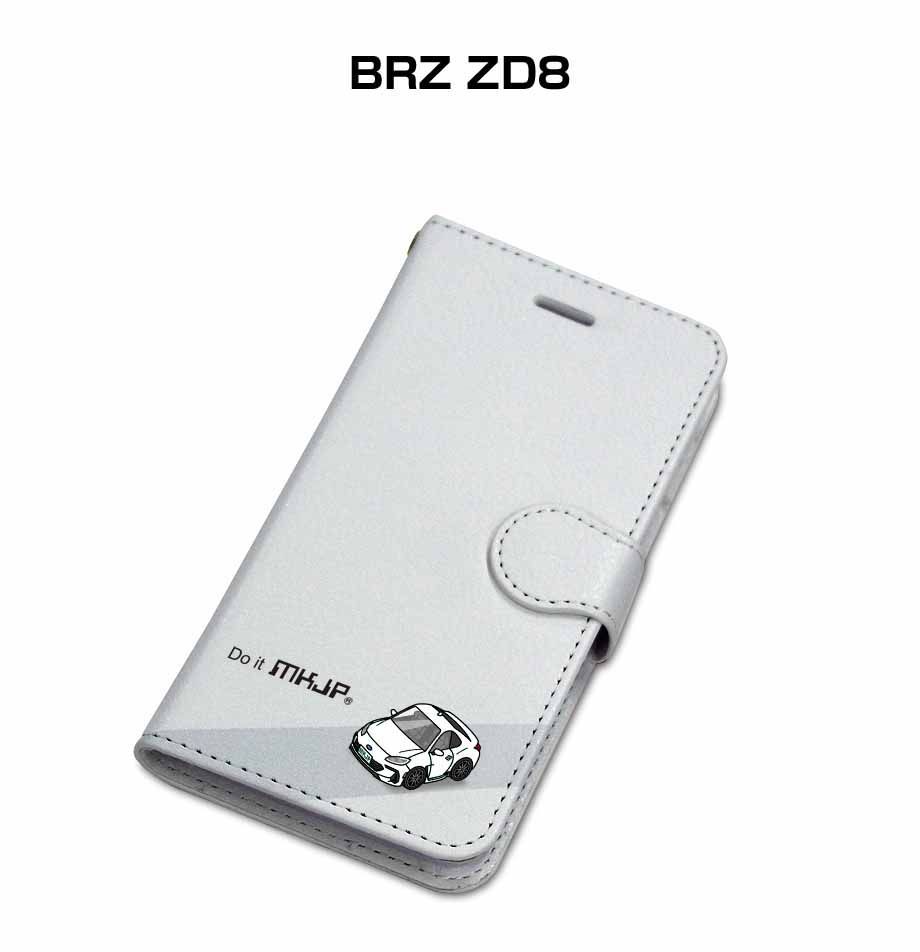 手帳型スマホケース スバル BRZ ZD8