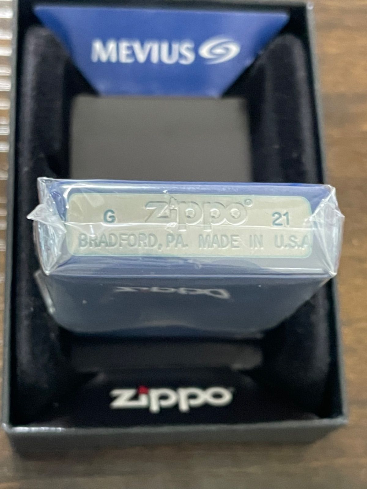 zippo メビウス 越前 漆加工 限定品 MEVIUS BLUE 2021年製 - メルカリShops