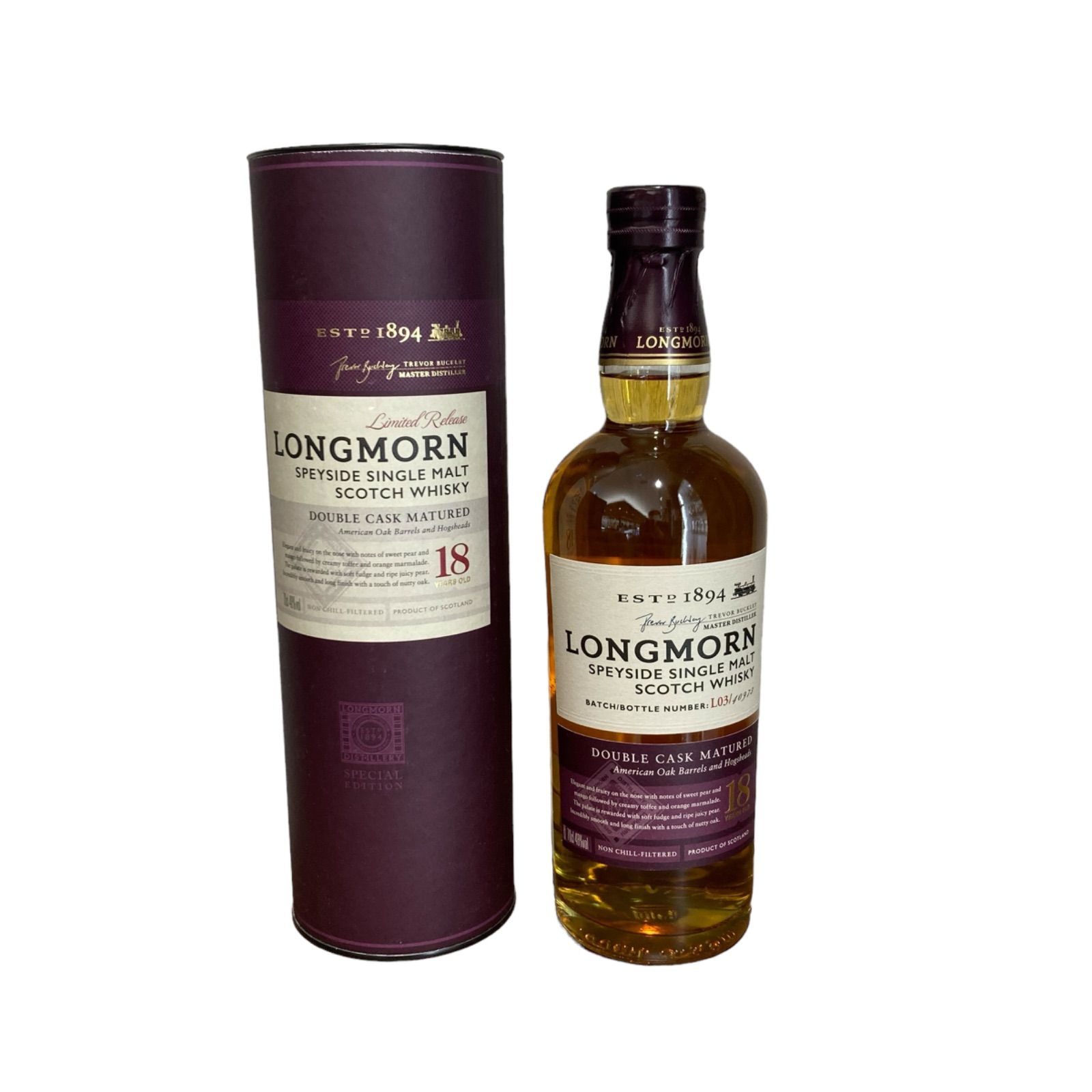 ロングモーン 18年 48% 700ml 未開封 ウイスキー - メルカリ ロングモーン 18年 48% 700ml 未開封 ウイスキー - メルカリ
