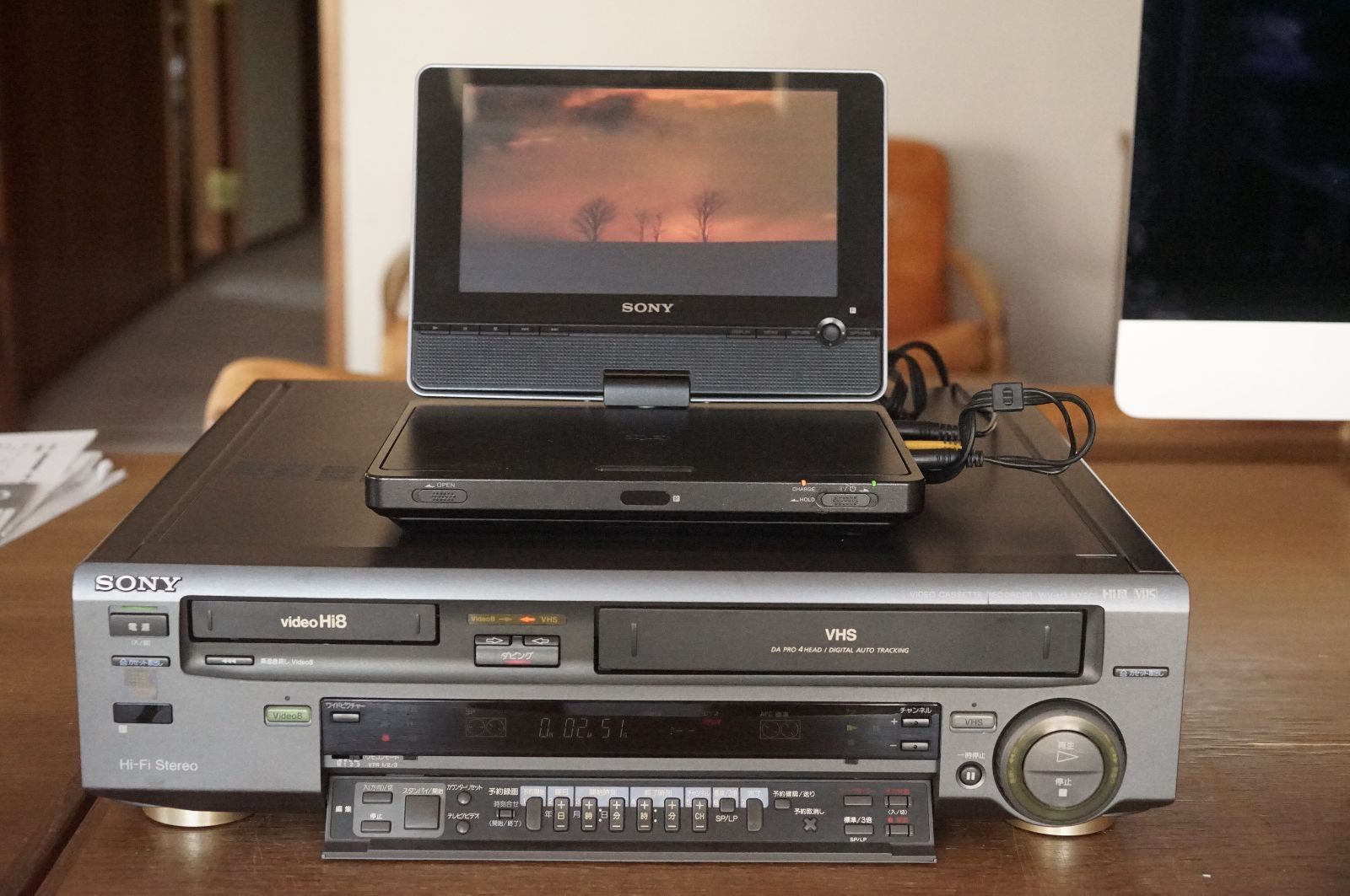 販売特価SONY WY H3 VHS/Hi8 ビデオデッキ(画像追加) その他