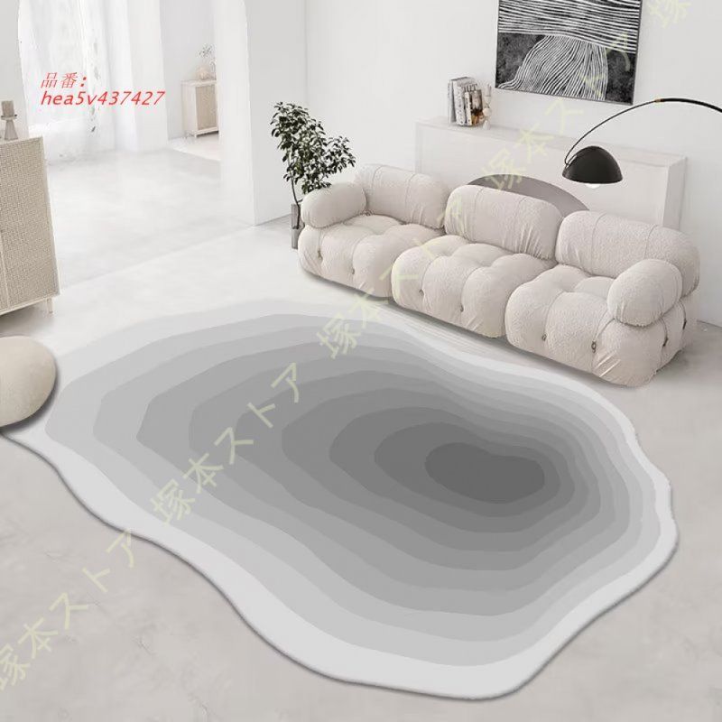 おしゃれ ラグマット 洗える オールシーズン シンプル 北欧 マット 床暖房対応 ホットカーペット対応 冬 防ダニ カーペット 夏 滑り止め付 ラグマット hea5v437427