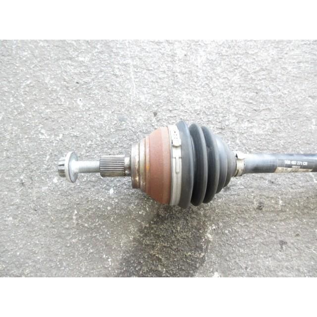 VW T-ロック 3DA-A1DFF 左Fドライブシャフト 20006km 5Q0413032C 202533 4741