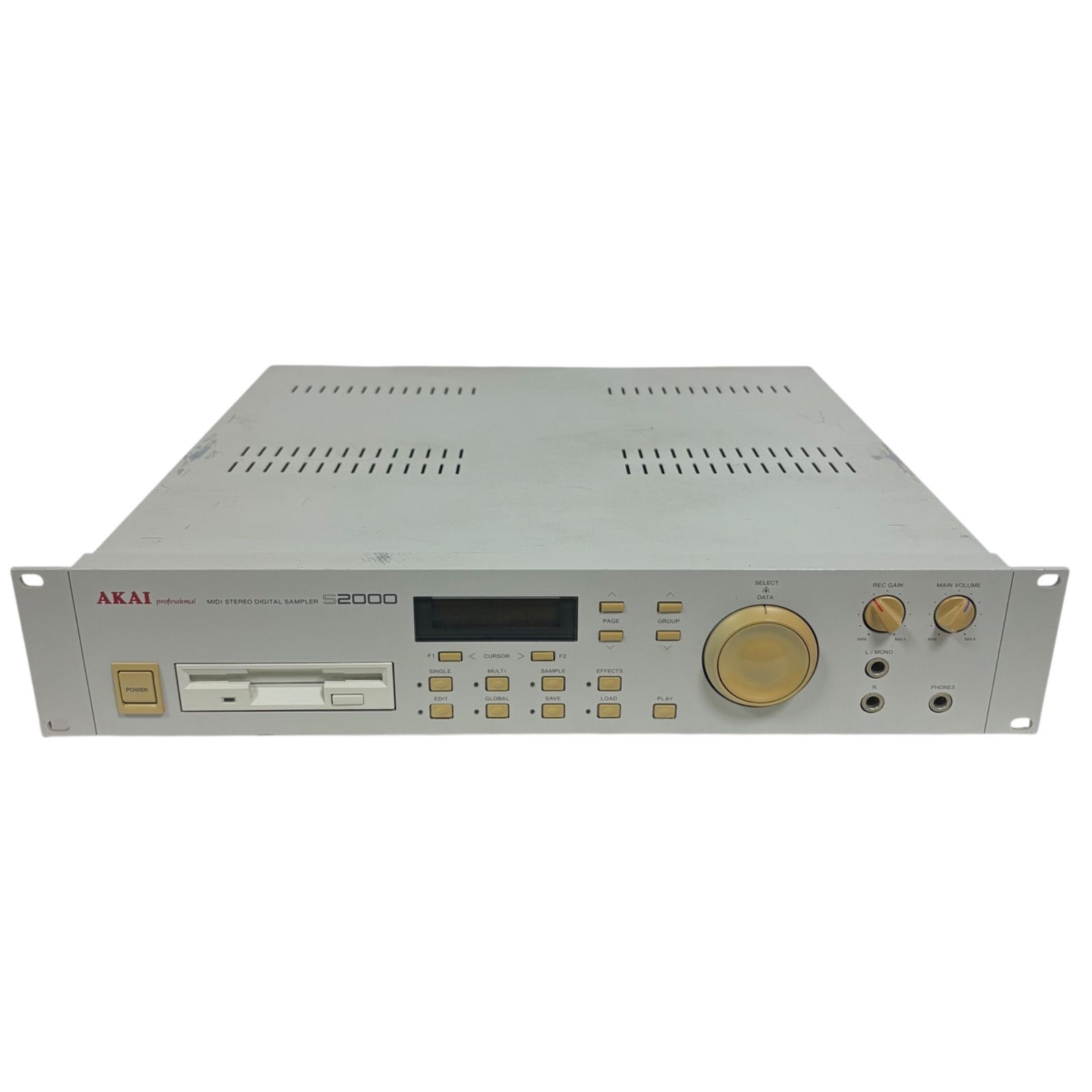 通電のみ AKAI S2000 サンプラー 機材 品 音楽作成