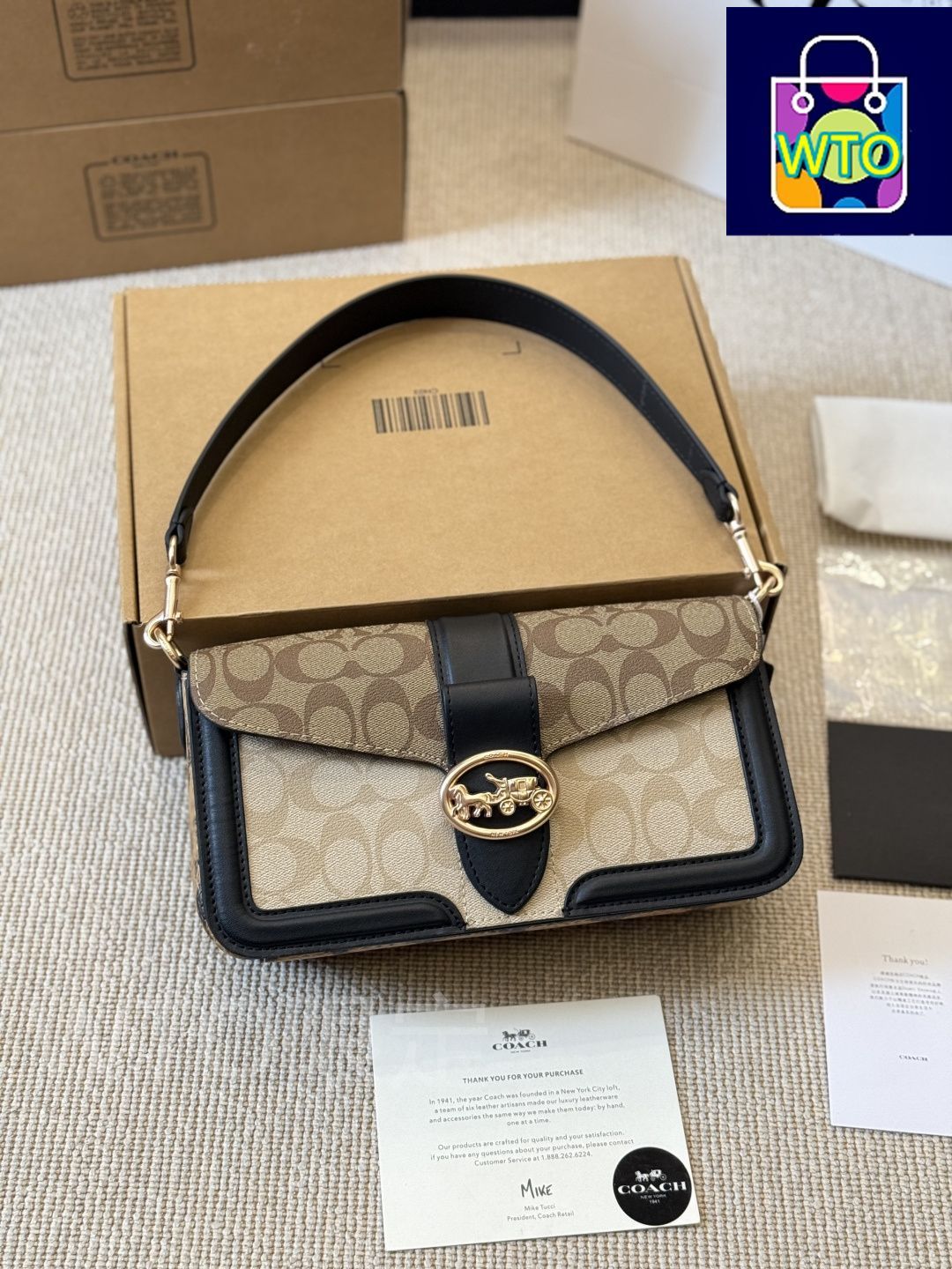 【新品同様】COACH　ビート ショルダー 3way ウィズ リベット gco90400svs3l-2.jpg