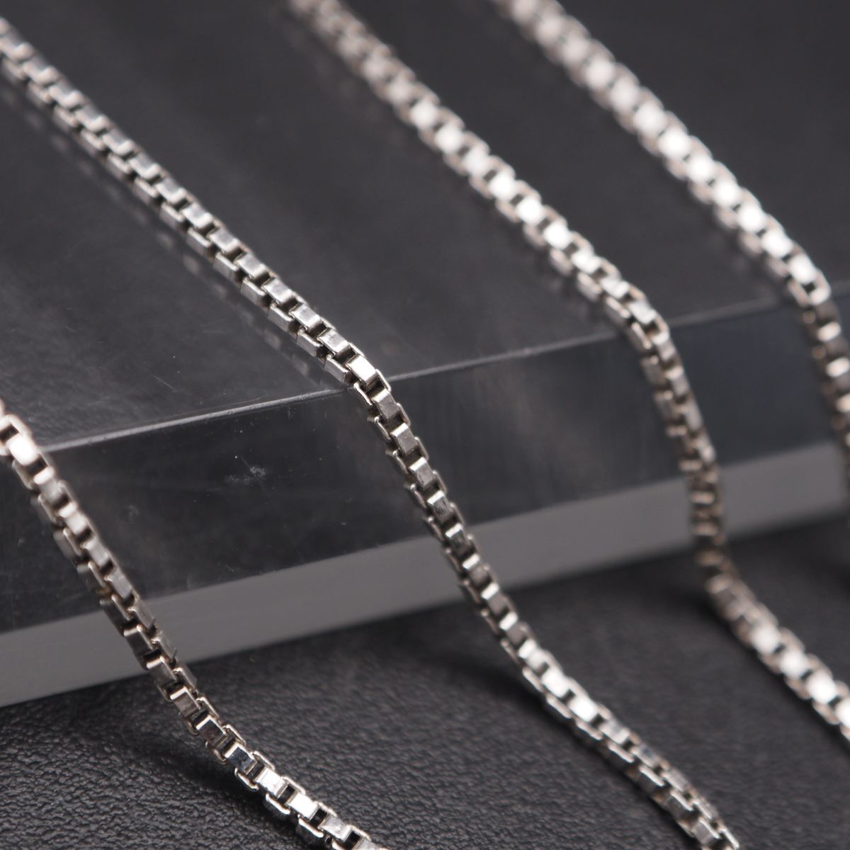 J074 ヴィンテージ SILVER925刻印 ネックレス ベネチアン