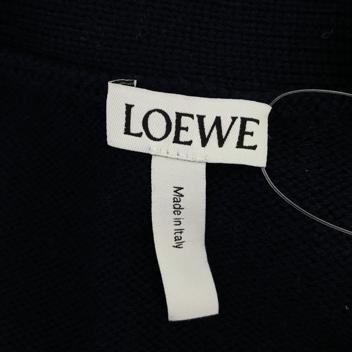 LOEWE ロエベ アナグラム刺繍ニットカーディガン 17168932101