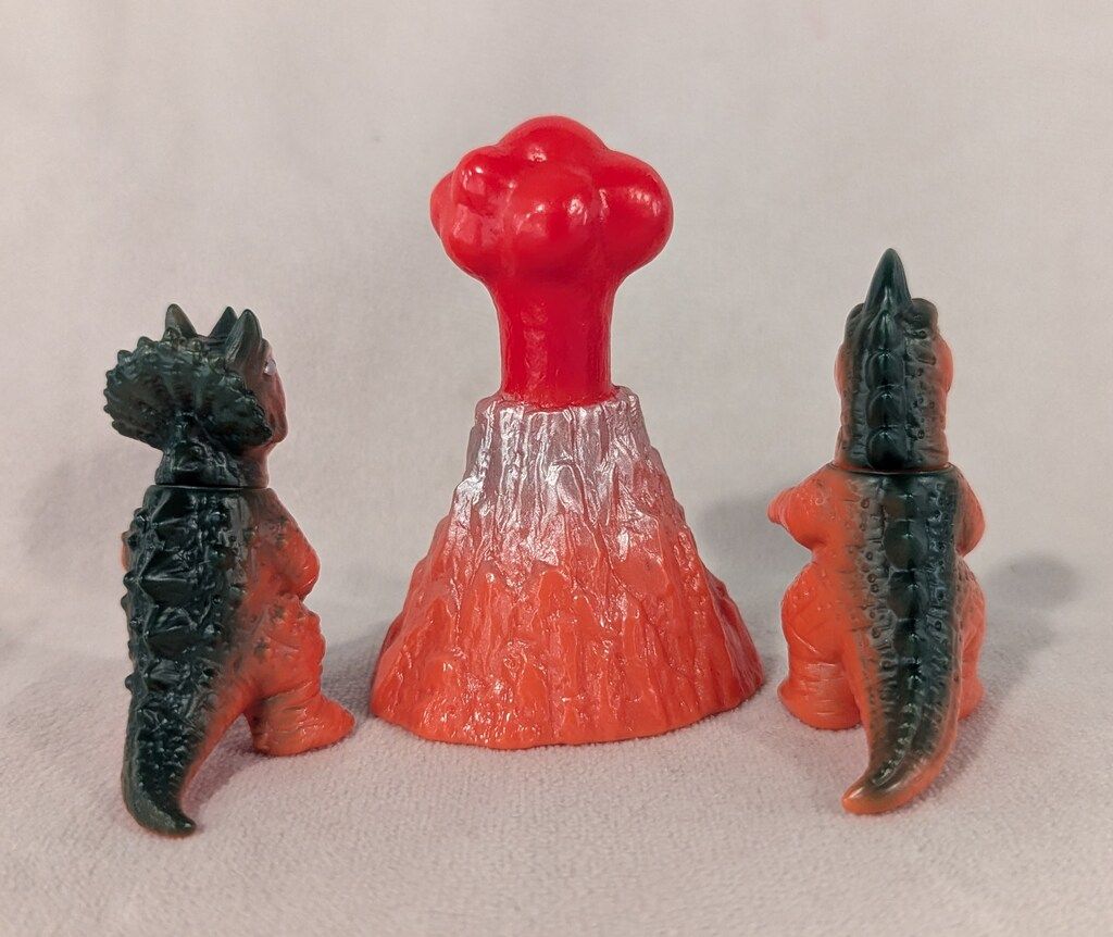 Kotorimark よい子のおもちゃ Battle set 2nd Nessie diatryma missile