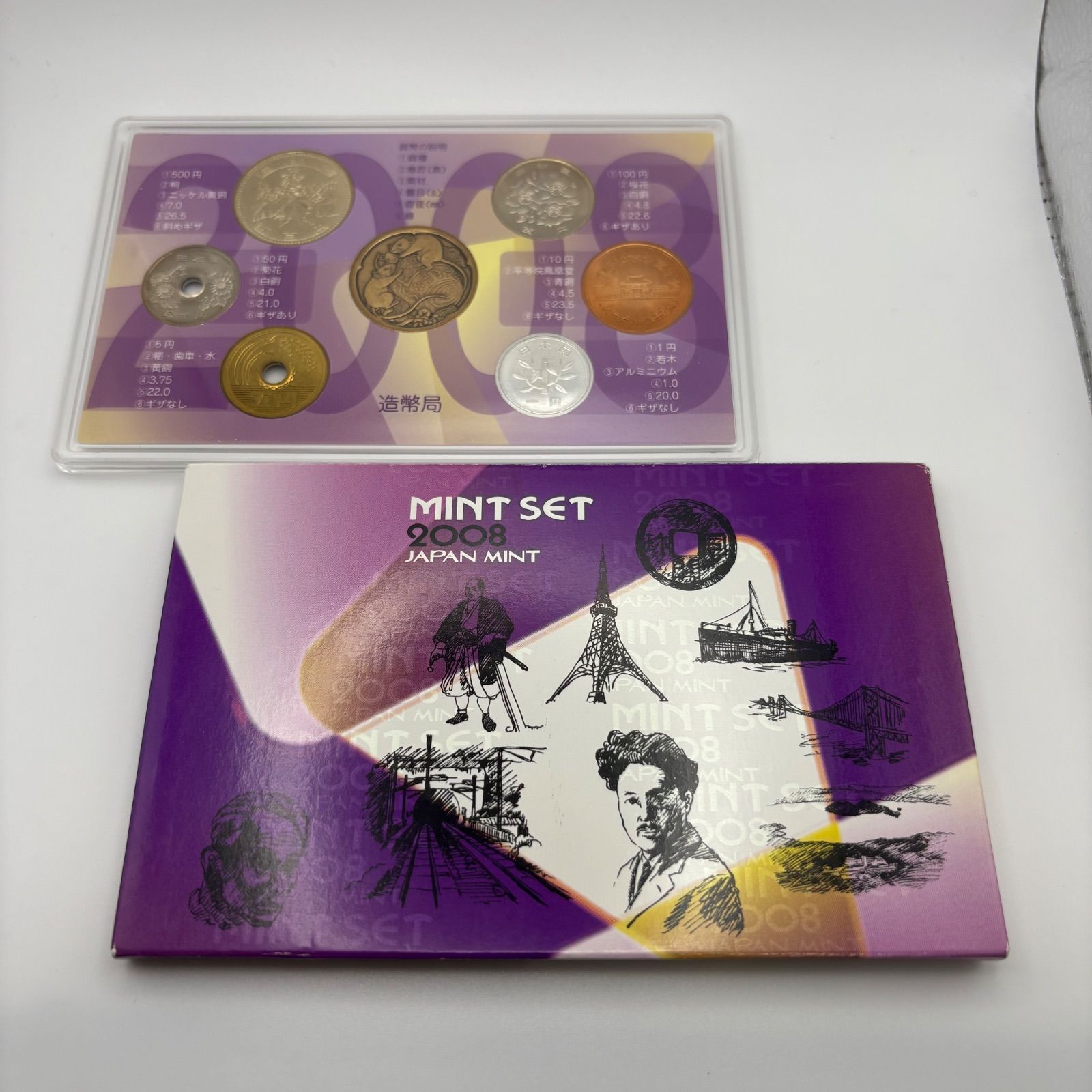 ☆希少☆ 貨幣 セット プルーフ ミント 2008年 MINT SET 平成20