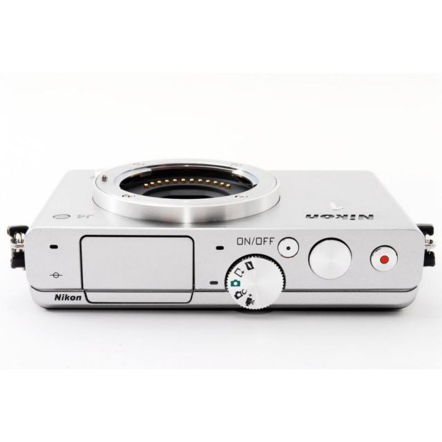 ミラーレス ニコン Nikon 1 J4 レンズキット シルバー 中古 Wi