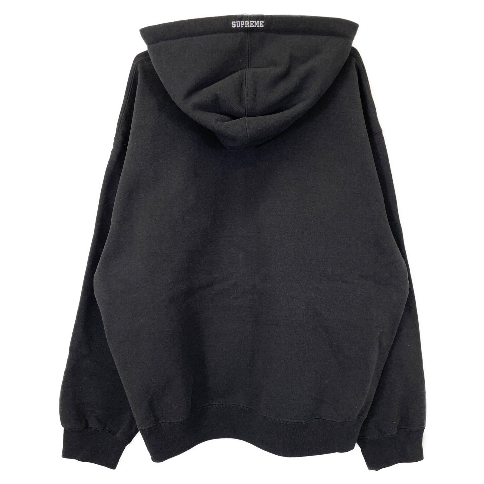 Supreme シュプリーム 23FW ﾌﾞﾗｯｸ S Logo Zip Up Hooded Sweatshirt XL - メルカリ