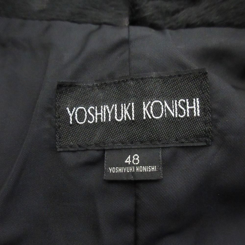 YOSHIYUKI KONISHI ヨシユキコニシ 送料込 コート ジャケット 美品 YOSHIYUKI KONISHI UOMO ヨシユキコニシ フィッチェ ドン