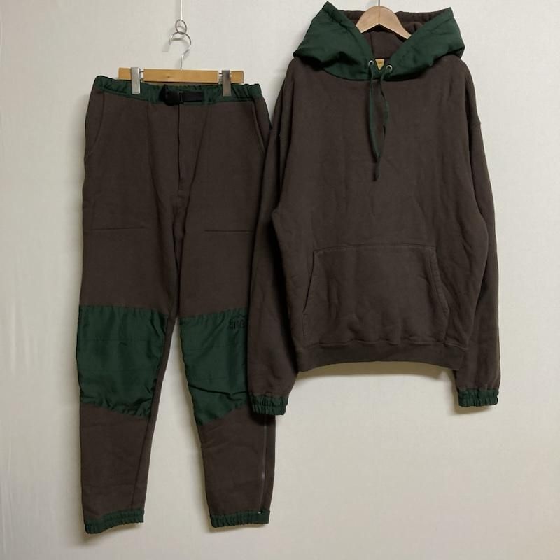 USED 古着 セットアップ STABRIDGE / スタブリッジ　ULTRA HOODIE ULTRA HIKE PANTS セットアップ M 配色 裏起毛スウェット BEEF u0026 BROCCOLI