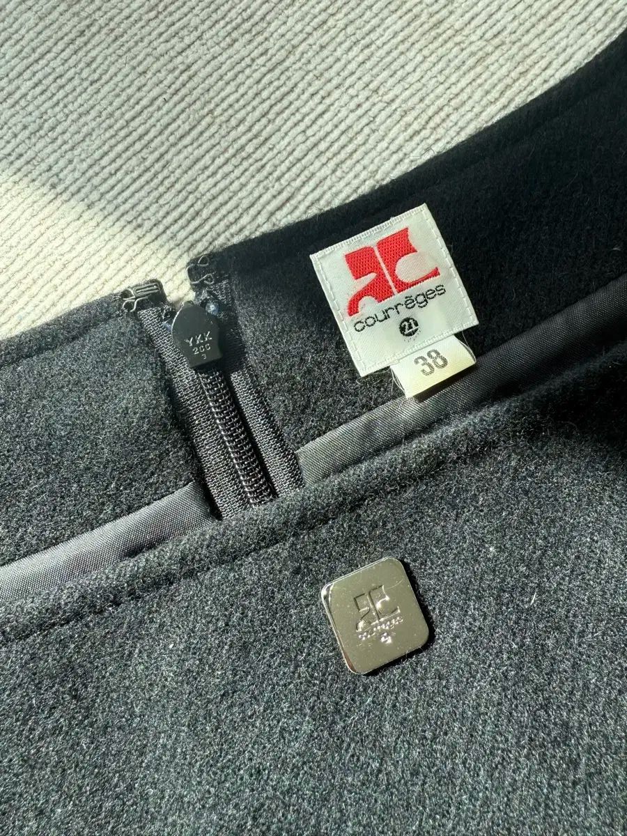 ヴィンテージ クレージュ ウール ONE PIECE 38サイズ