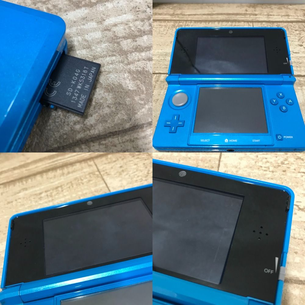 08w11542 任天堂 Nintendo 3DS 本体 アクアブルー ニンテンドー