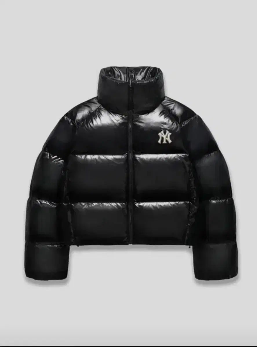 MLB NEW YORK NEW YORK YANKEES ブラック 光沢 ダウン