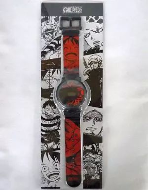 ONEPIECE ルフィ&ロー同盟リバーシブルウォッチ 中古】腕時計・懐中時計(キャラクター) ルフィ＆ロー 同盟リバーシブル