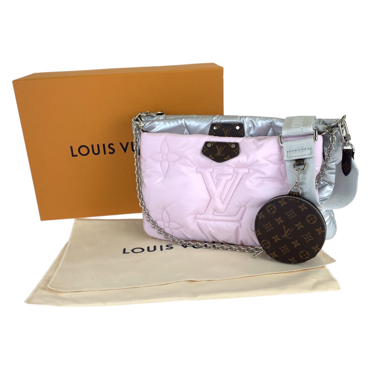 超美品 LOUIS VUITTON ルイヴィトン マキシ ミュルティ ポシェット