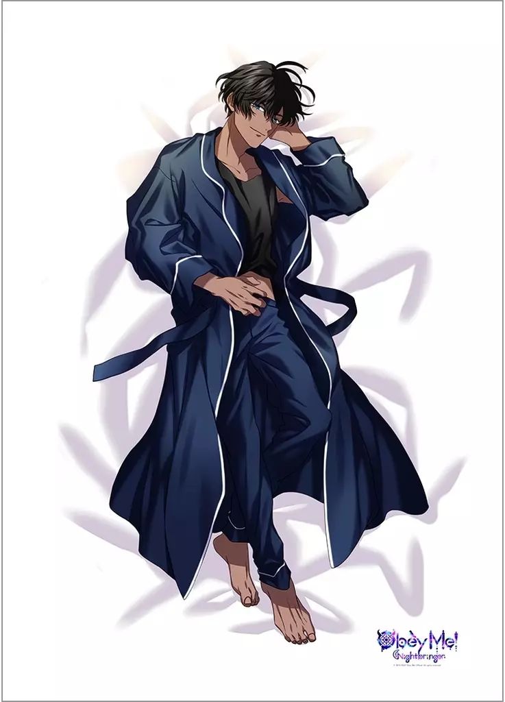 抱き枕カバー シーツ ブランケット シメオン 描き下ろしシーツ Obey Me! Night bringer