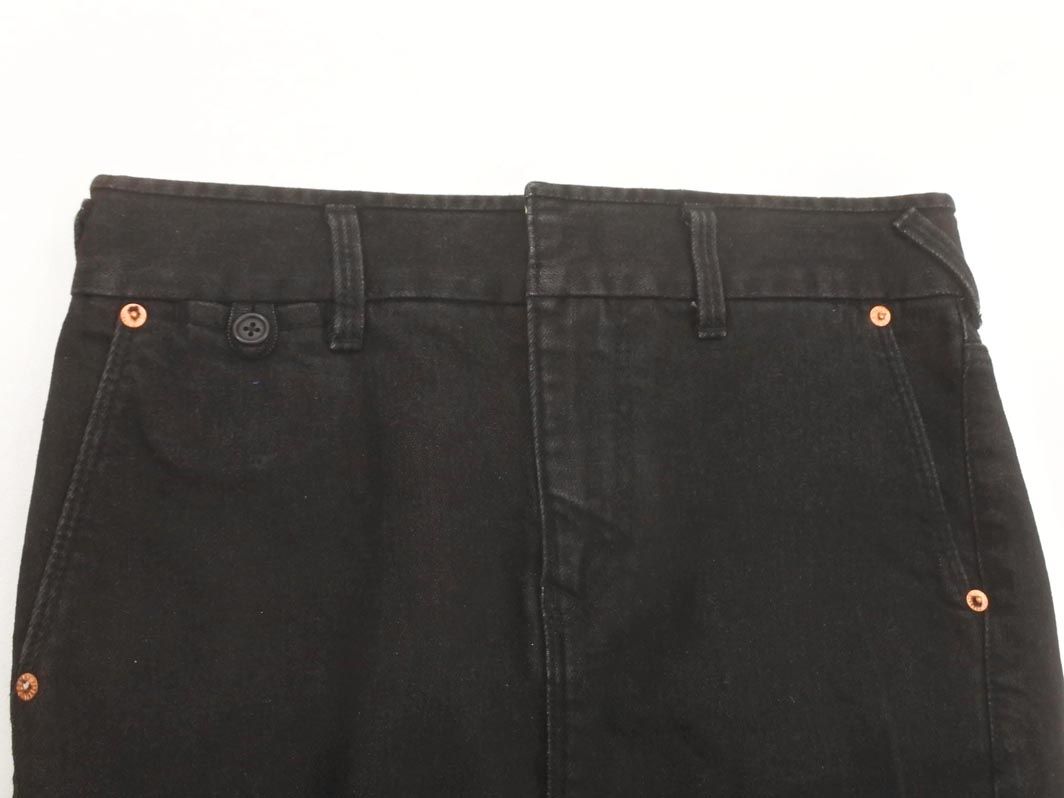 Paul Smith ポールスミス タイト デニムスカート size40/黒