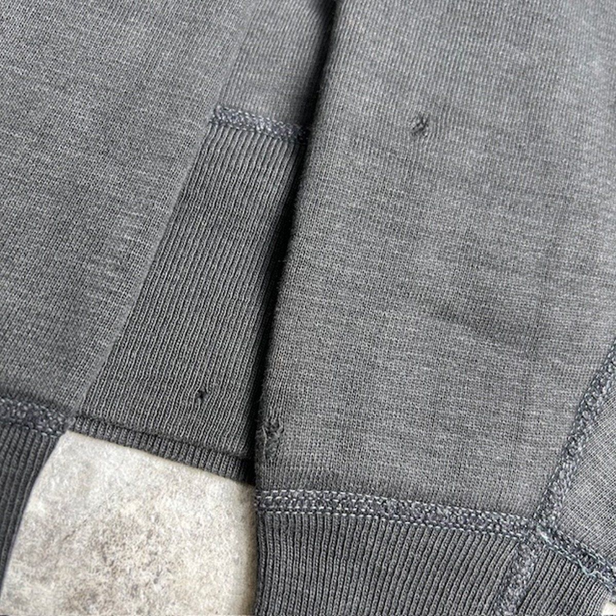 50's 60's HANES WIND SHIELD 墨黒 ラグランスウェット 38-40 M
