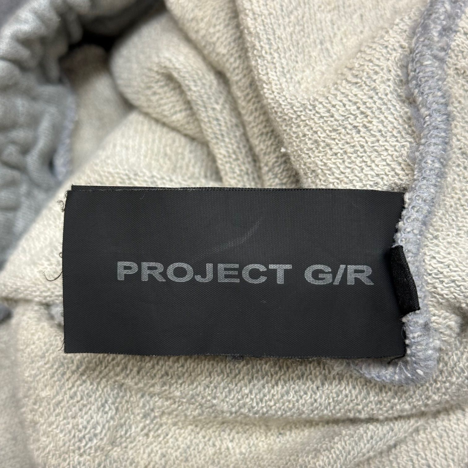PROJECT G/R UPCYCLING SWEAT PANTS / GRY 再構築 ワイド PROJECT G/R UPCYCLING SWEAT PANTS / GRY 再構築 ワイド