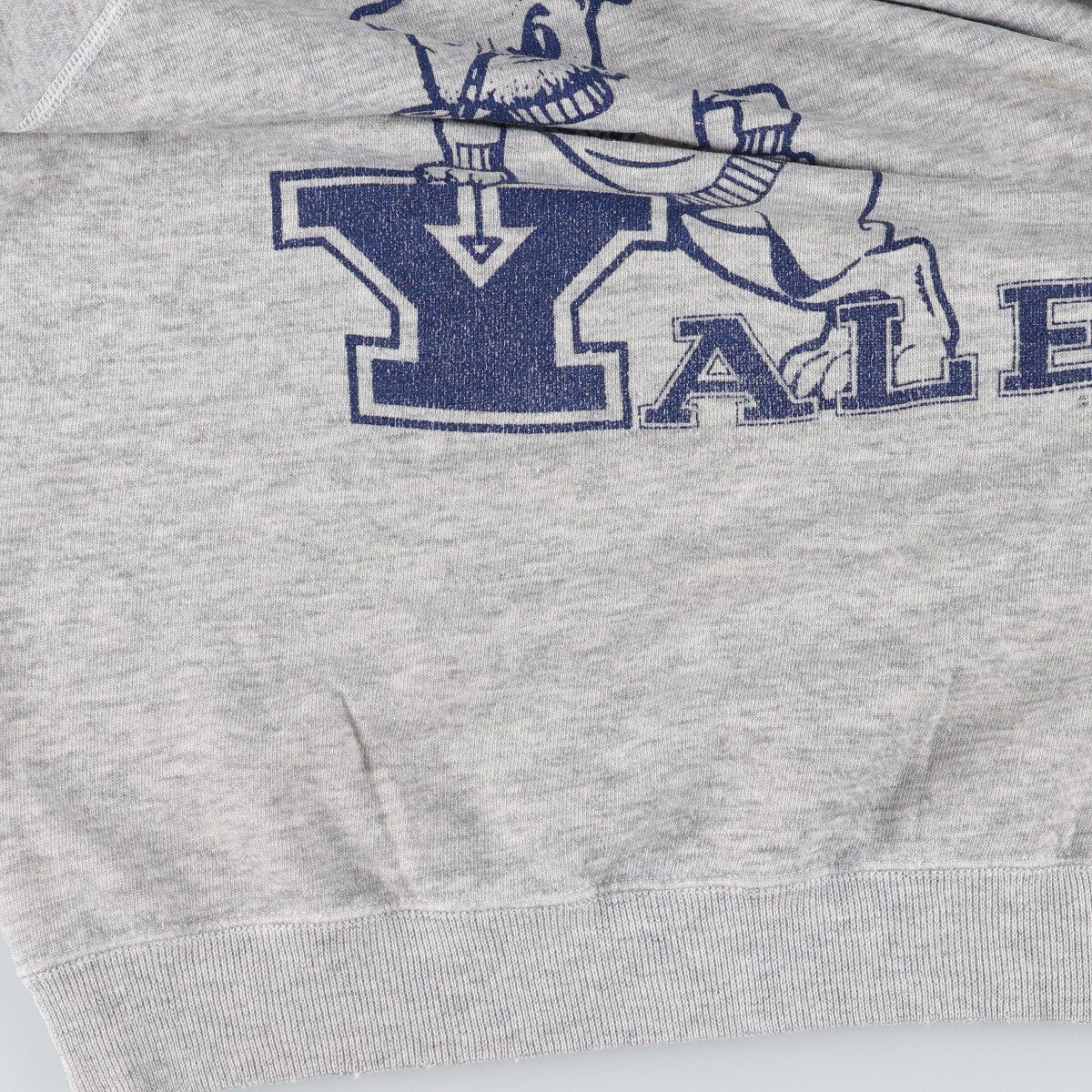 古着 80年代 ヘインズ Hanes 青タグ YALE イエール大学 ラグラン 
